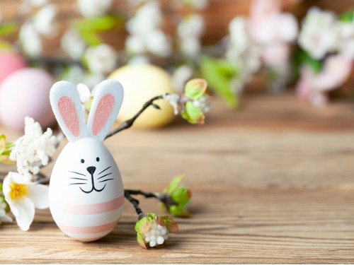 Mit Ostern stehen die Zeichen auf Frühling. Um das frische, lebensfrohe Gefühl auch im Innenraum zu schaffen, wird mit trendiger Osterdeko geschmückt.