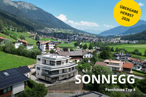 Penthouse mit Panorama-Blick ins Stubaital und herrlicher Dachterrasse