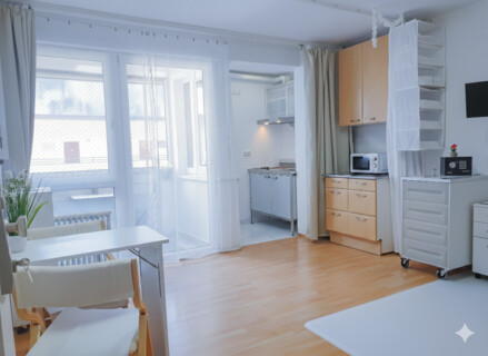 Sonnenbalkon - Wohnung mit Vollausstattung