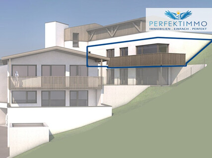 Neubau: Wohnen mit Rifflerblick - 3-Zimmer-Wohnung Top 8 - wohnbaugefördert!