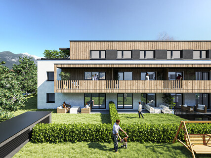 Exklusiv und wertbeständig! Moderne 2-Zimmer-Neubauwohnung mit Terrasse in Oberperfuss zu kaufen