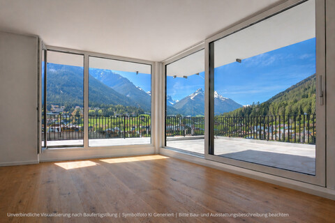 Penthouse mit Panorama-Blick ins Stubaital und herrlicher Dachterrasse