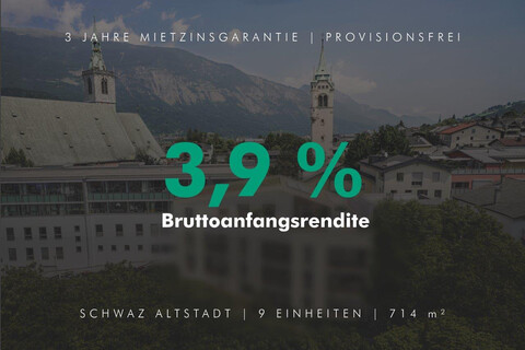 BESONDERS INVESTIEREN IN DER SILBERSTADT SCHWAZ