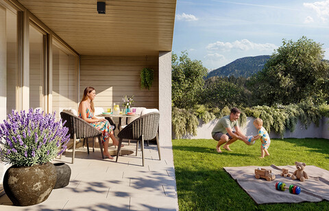 2-Zimmer Gartenwohnung in der Altstadt von Schwaz (Top WH01)