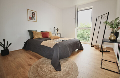 Neubau 2-Zi-Wohnung mit Südbalkon in Innsbruck (Top 10) , Erstbezug, 60m², Lift, Fußbodenheizung