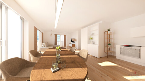 BRIX30 - Große Wohnung mit traumhaften rundum Balkon