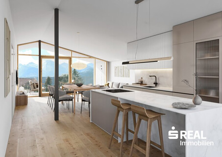Exklusive Neubau-Balkonwohnung im Zentrum von Telfs zu vermieten. Top11
