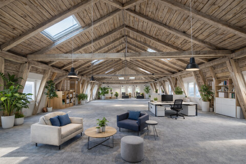 Büroflächen in Zentrumslage - Repräsentatives Gebäude mit Charme - Das besondere Loft