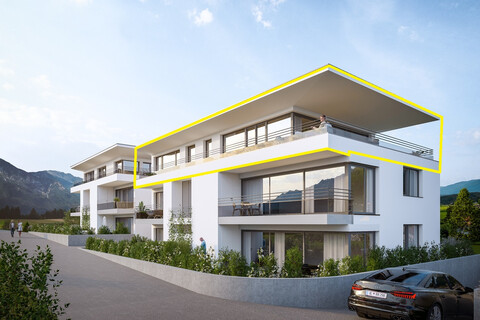 Einzigartige Penthousewohnung