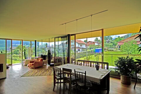 Wohnen im Architektenhaus in Mutters - Grünlandlage