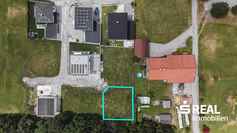 Attraktives Grundstück mit 521 m² in sonniger Wohnlage von Lechaschau/Rosenau