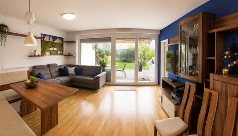 Ruhige 4-Zimmer-Gartenwohnung mit Westterrasse in Rinn