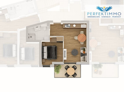 Modern und durchdacht – 2-Zimmer-Neubauwohnung mit Balkon