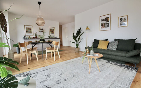 Neubau 3-Zi-Wohnung (Top 17) mit 2 Balkonen, Fußbodenheizung & Aufzug in Innsbruck, Erstbezug!