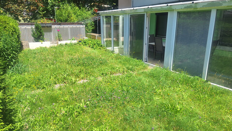 IBK-OST: Westseitig ausgerichtete 4 Zi. Gartenwhg. mit Terrasse & Wintergarten, Keller & 1 TGAAP!