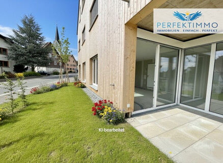 Tolle Gartenwohnung in Hohenweiler - Neubau!