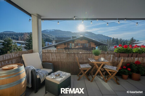 Top Moderne neuwertige helle Wohnung in absoluter Ruhelage im Bergdoktor Dorf Ellmau