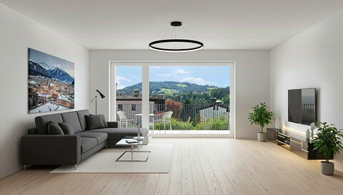 2 Zimmer Dachgeschoß Wohnung