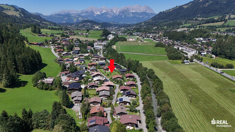 Idyllisches Grundstück mit rechtskräftiger Baubewilligung für zwei Wohnhäuser in Kitzbühel