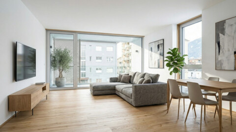 Moderne 3-Zimmerwohnung mit Loggia und Garagenplatz in Innsbruck