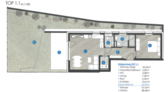 Zweizimmer Gartenwohnung Top 1.1 in Fügen - WA Pfisterfeld