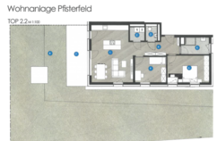 Dreizimmer Gartenwohnung Top 2.2 in Fügen - WA Pfisterfeld