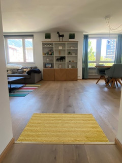 Klinik/Uninähe: schön ausgestattete 3-4 Zimmerwohnung mit Westbalkon