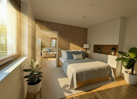 3-Zimmer-Wohnung mit großem Westbalkon