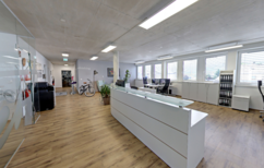Toplage - modernes Büro / Praxis