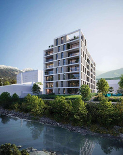 Erstbezug: Moderne 2-Zimmer-Wohnung mit großer Südterrasse und Weitblick über Innsbruck