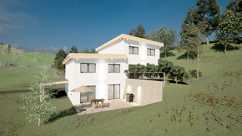 Doppelhaushälfte auf Traumgrundstück in Wildschönau-Niederau