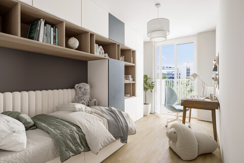 Traumhafte 2-Zimmer-Wohnung mit großem Balkon – Erstbezug (Top 2/18)