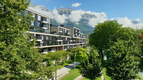 Wohnen auf der „Sillinsel“ – Ihre grüne Oase mitten in Innsbruck