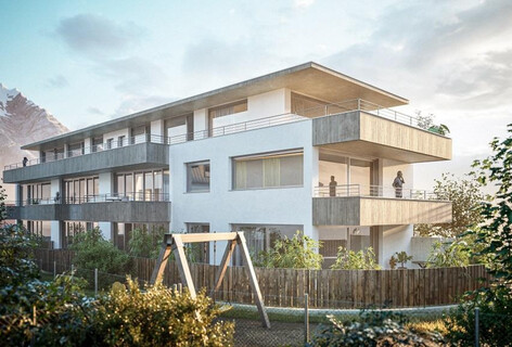 Neue 2-Zimmer-Wohnung mit Garten und Tiefgarage in Götzens - Erstbezug