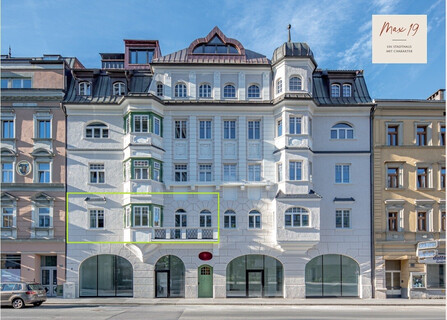 Verkaufsstart MAX19 - Repräsentatives Office mit Terrasse im Innenhof