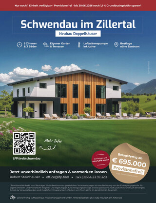 NEUBAU Doppelhaushälfte zum Preis einer Wohnung in Bestlage