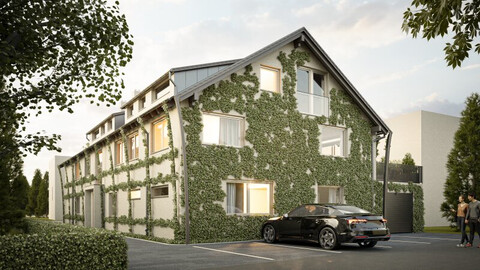 P 32 Stylische 4-Zimmer-Dachgeschoss-Wohnung