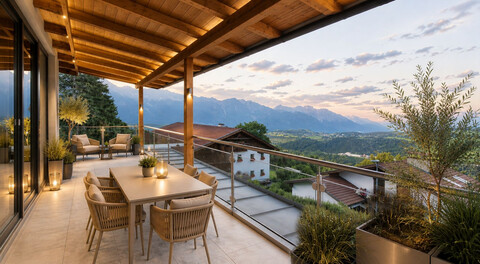 Penthousewohnung mit Ausblick und Dachterrasse - Wohnen in Kreith