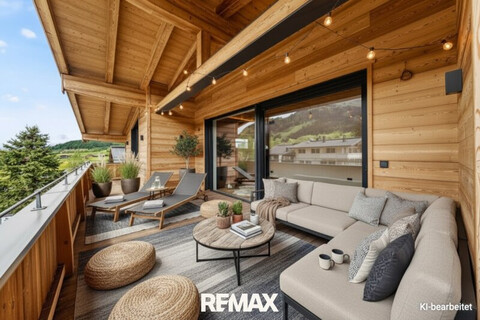 Exklusives Penthouse – Erstbezug mit direktem Liftzugang, offenem Wohnkonzept, Glaskamin & traumhaftem Bergblick in sonniger Top-Lage