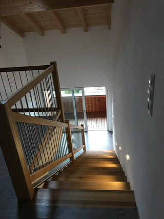 Wohnung in offener und naturverbundener Bauweise