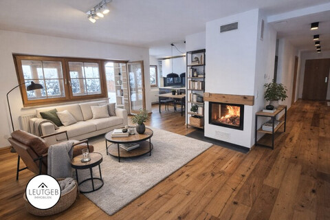 CHARMANTE 4-ZIMMER-GARTENWOHNUNG MIT TERRASSE & KAMIN