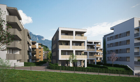 Hochwertige 1-Zimmer Neubau-Gartenwohnung HW08
