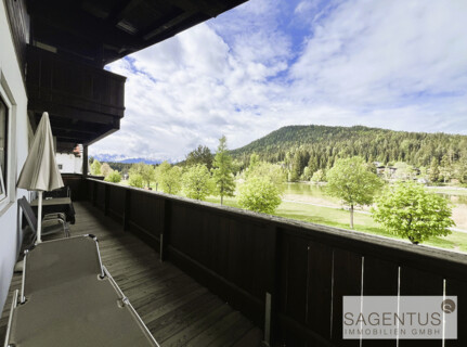 TOP-LAGE in SEEFELD: Modernes, vollmöbliertes APARTMENT mit großem Balkon direkt neben dem GOLFPLATZ ab sofort zu kaufen!