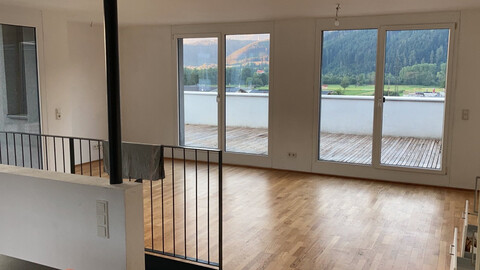Provisionsfrei - Außergewöhnliche Maisonette mit 59 m² Panoramaterrasse in Zirl, Bezugsfrei ab Okt/26