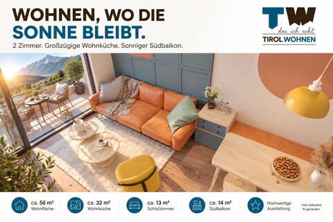 WOHNEN, WO DIE SONNE BLEIBT.