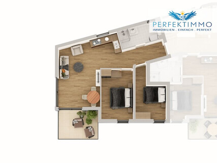 Großzügige 3-Zimmer-Neubauwohnung mit ca. 9 m² Balkon