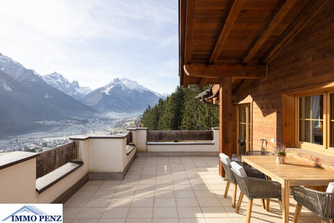 Wunderschöne, möblierte Zweizimmerwohnung mit Traumterrasse in Telfes im Stubaital zu vermieten