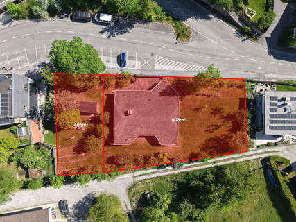 Bebautes Grundstück in Zirl - zwei Parzellen in Top-Lage