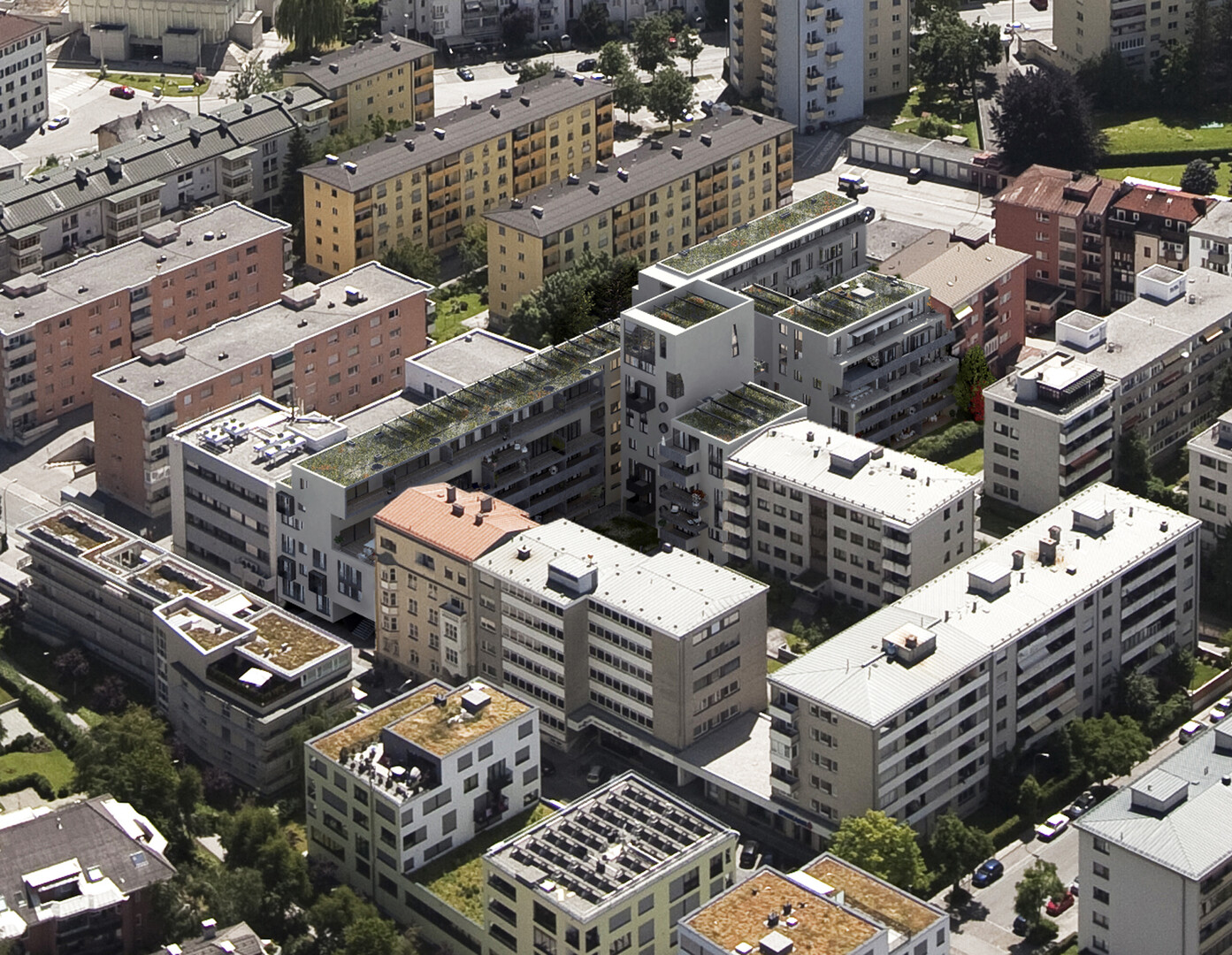 Schöne 2 Zimmer Wohnung in Innsbruck/Fürstenweg in einer architektonisch coolen Wohnanlage