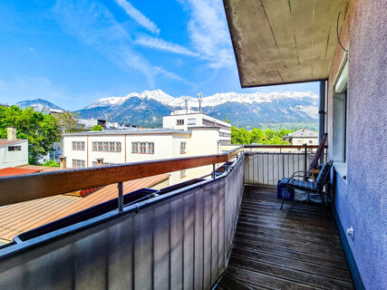 Wilten: Flexible 3–4 Zimmer-Wohnung mit 2 Balkonen, Lift und Abstellplatz